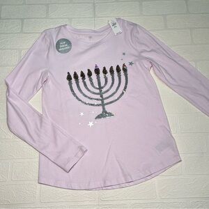 NWT GAP Menorah 🕎 Sequin Shirt